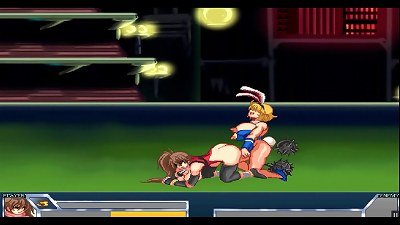 Final nail [Hentai game PornPlay] Ep.2 Asukina hookup grappling on the ring