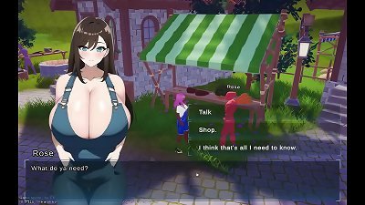 Mating Season [ manga Game PornPlay ] Ep.2 hermaphroditism drilling the neko pregnant monster woman