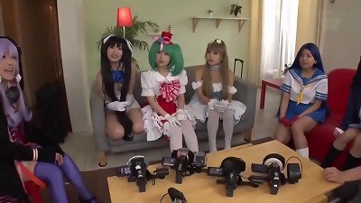 internal ejaculation fuck-a-thon With Cosplayers After An Event Part 3/3