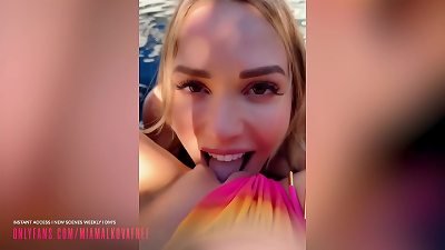 Mia Malkova Tutorial: Make her cum only using your tongue this summer Ft. Angela white