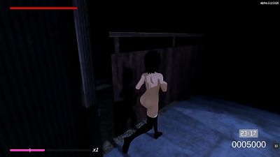 Roshutsu [SFM anime game] Ep.1 exhibitionist chinese gal bare in the public street