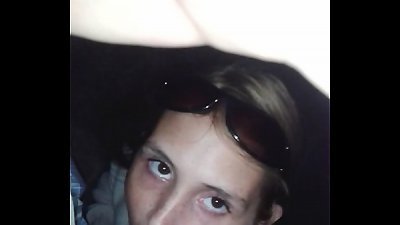 cuckold fuckslut suckin me up outside while hur guy at work