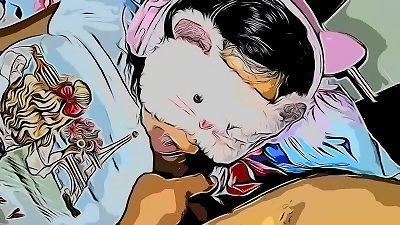 perverted Uncle Takes Advantage Of His innocent Niece While She Is Asleeep Part 2 - toon