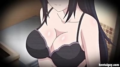 hentai A Huge-breasted Widow Aunt: Shiho