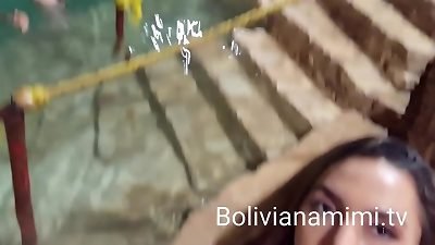 adventure at the cenote... ultimately the guide took me to a empty place and u let him caress my labia  full movie on bolivianamimi.tv