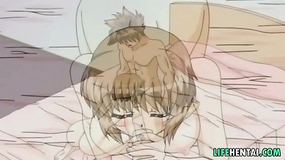 hentai uncensored with a black-haired young chick