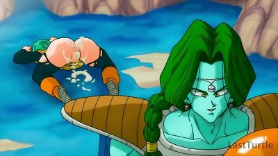 BULMA blowing KURU'S meaty dick AND fuckin' WITH ZARBON ON NAMEK #5