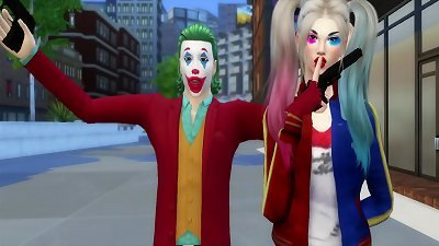 Joker and Harley Quinn The Criminals of sex