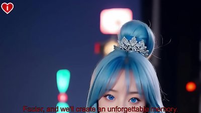 [ONLY bare FANSERVICE] Aqua Waifu From Konosuba Night Tokyo   penetrate Her fat butt appointment pov - Uncensored Hyper-Realistic manga Joi, With Auto Sounds, AI [PROMO VIDEO]