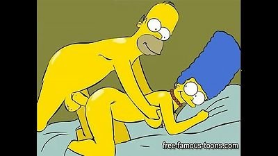 Simpsons anime porn fuck-fest