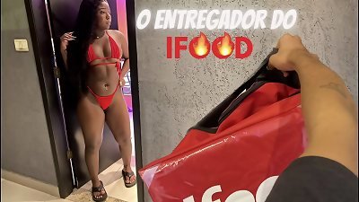 I GAVE MY large butt TO THE SNACK DELIVERY - PART 2