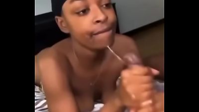 That look in her eyes when she's throating you dry