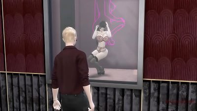 chinese tarts boink in nightclub with domineering men