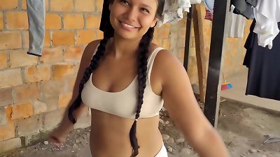 The hottest sex is the barred one, sex with my neighbor in swap for money while her husband works