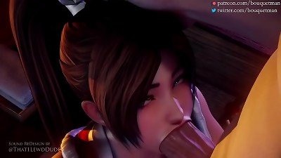 Mai's Deadly deepthroat