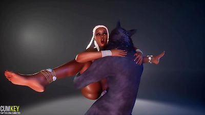 jummy girl pounding by Werewolf | node Monster | 3d porno mischievous Life