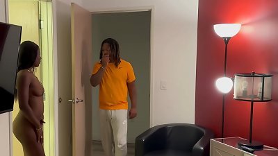 Stepsister Invites Stepbrother To Take A shower With Her While Everybody Is Away