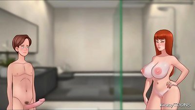 SexNote - Stepb Finds a huge Bad Dragon dildo his stepsis was lurking