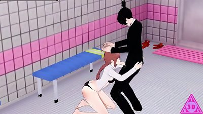 KOIKATSU, Chainsaw man anime porn videos have hump oral pleasure handjob crazy and cumshot gameplay porn uncensored... Thereal3dstories..