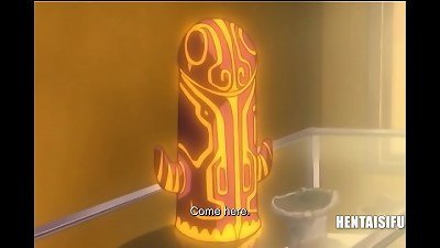 Archeology professor starts pulverizing students Due To Magical hump Artifact - ENG subs