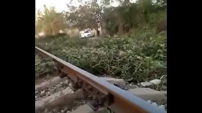 girl outdoor pissing