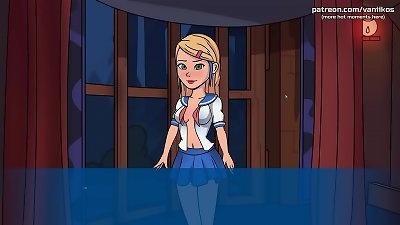 Camp Pinewood | cartoon hentai teenager women with meaty melons and wonderful backside bdsm bang-out | My sexiest gameplay moments | Part #2