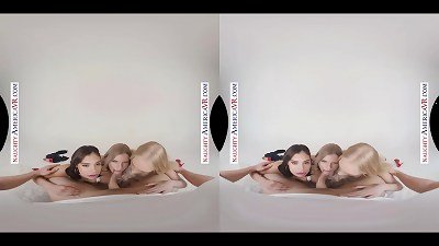 supah tramps mix to poke you in VR 4some