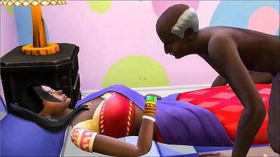 Indian parent He Wakes Up In The Middle Of The Night With A salami After swallowing A Viagra Pill And It Didn't Work Out Even though His daughter Helped Him And He goes To Her room To Help Him Again Part. couple