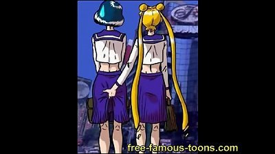 Sailormoon girl/girl orgies
