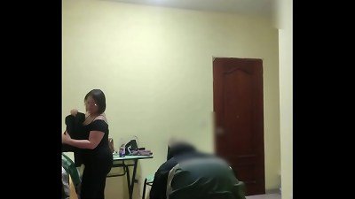 Venezuelan employee porked