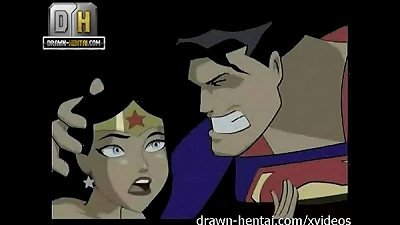 Justice League porno - Superman for Wonder woman