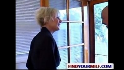 old Mrs.Lott seducing youthfull dude