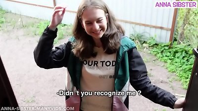 My former girlfriend all of a sudden knocked on my door.