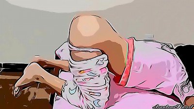 My niece is highly foolish I trick her with a pacifier to put my spear in her throat Part duo - comic