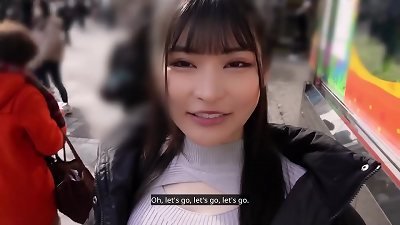 [English dubbing] A very uber-sexy and big-breasted sadist girlfriend who wants to be an idol voice actress gets creampied! A girl's first pov sex with her sadistic boyfriend!