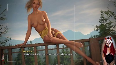 Dreamland - ep 16 Outdoor Footjob by sumptuous light-haired