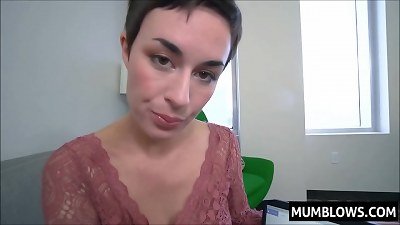 great son explores Moms vagina