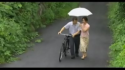 yam-sized boobed japanese older gets screwed firm in from behind