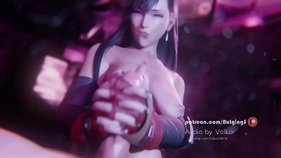 Final dream - Tifa handjob
