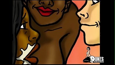 Spoiled Rich man thoat fucks large bootie black instructor