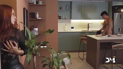 gorgeous Colombian college dolls experience sexual education with their stepbrother - Danner Mendez