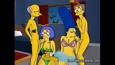 Simpsons hentai firm fuckfest
