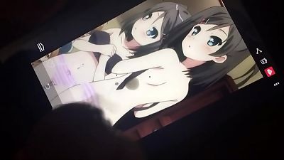 Tsukiko&rsquo;s panties scene cum tribute 1