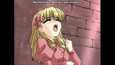 anime porn pound with a dark haired housemaid