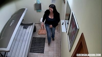 huge inborn boobs in Solarium