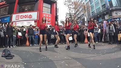 å…¬ä¼—å·ã€91æŠ¥ç¤¾ã€‘éŸ©å›½EXIDè¡—å¤´åˆ¶æœæ€§æ„Ÿçƒ­èˆž