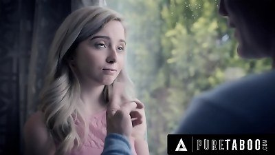 pure TABOO submissive puny cherry Lexi Lore Receives very special Hug From Stepdaddy Derrick Pierce