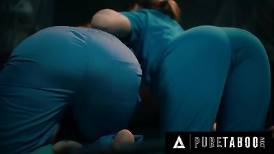 pure TABOO 3-Titted demon Ashley Lane Breastfeeds Nurse Anna Claire Clouds! CREEPY HORROR porno 3-WAY