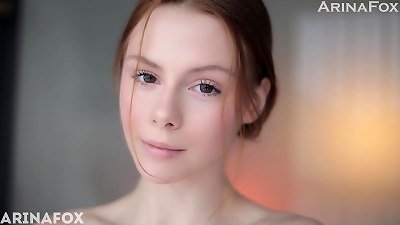 Awaiting Your Touch: Enchanting redhead Anticipates Tantric Connection