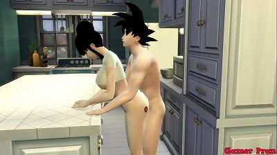 Milk mom and wife Epi 5 magnificent Mama Chichi pounded by her 2 Stepsons When her hubby goes to work screwed in the ass anal all Day in the Kitchen NTR anime